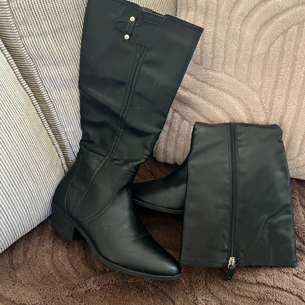Dr. Scholl's Black Over the Knee Boots